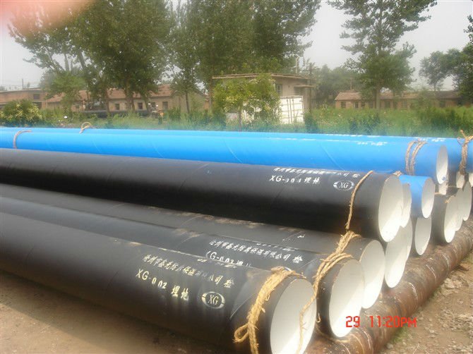 Spiral welded pipe water pipeline AWWA C200