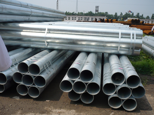 galvanized steel pipe processing
