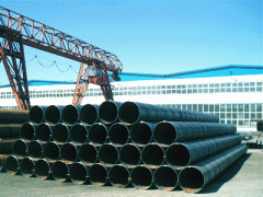 The size of the welded steel pipe