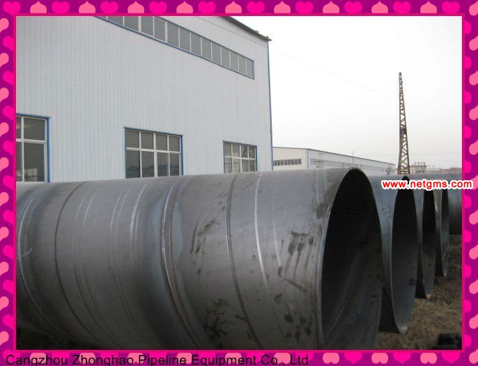 Spiral steel pipe