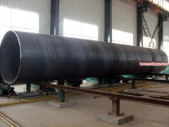 Spiral steel pipe, welded steel pipe production process